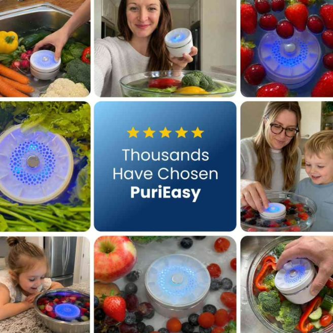 PuriEasy deep-clean results PuriEasy deep-clean results